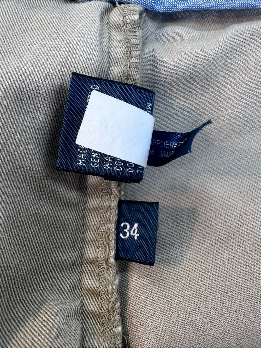 POLO RALPH LAUREN Men’s Cotton Chinos, Classic Fit, Casual, Khaki/Beige, 34W 9I - Picture 3 of 13